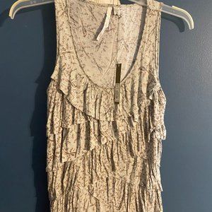 Lauren Conrad Size L Light Blue Sleeveless Top